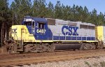 CSX 6487 power for the rail train
